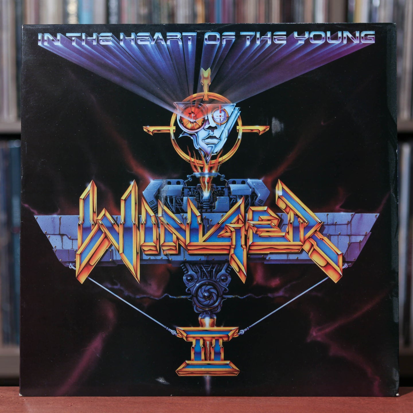 Winger - In The Heart Of The Young - 1990 Atlantic, EX/EX