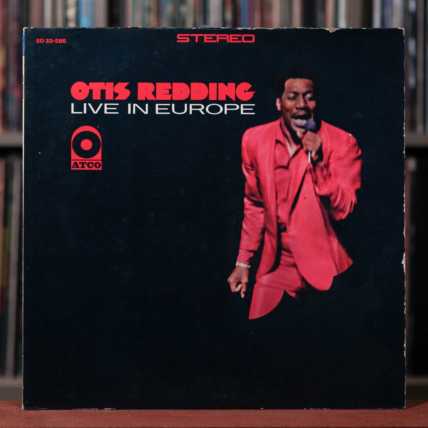 Otis Redding - Live In Europe - 1975 ATCO, VG/G+