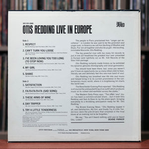 Otis Redding - Live In Europe - 1975 ATCO, VG/G+