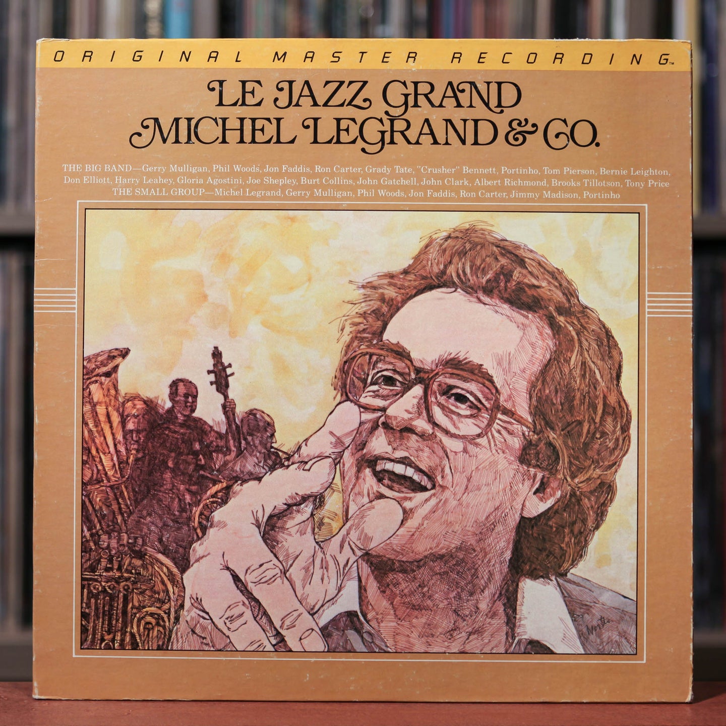 Michel Legrand & Co. - Le Jazz Grand- MFSL 1-504 - 1979 Mobile Fidelity, EX/VG+