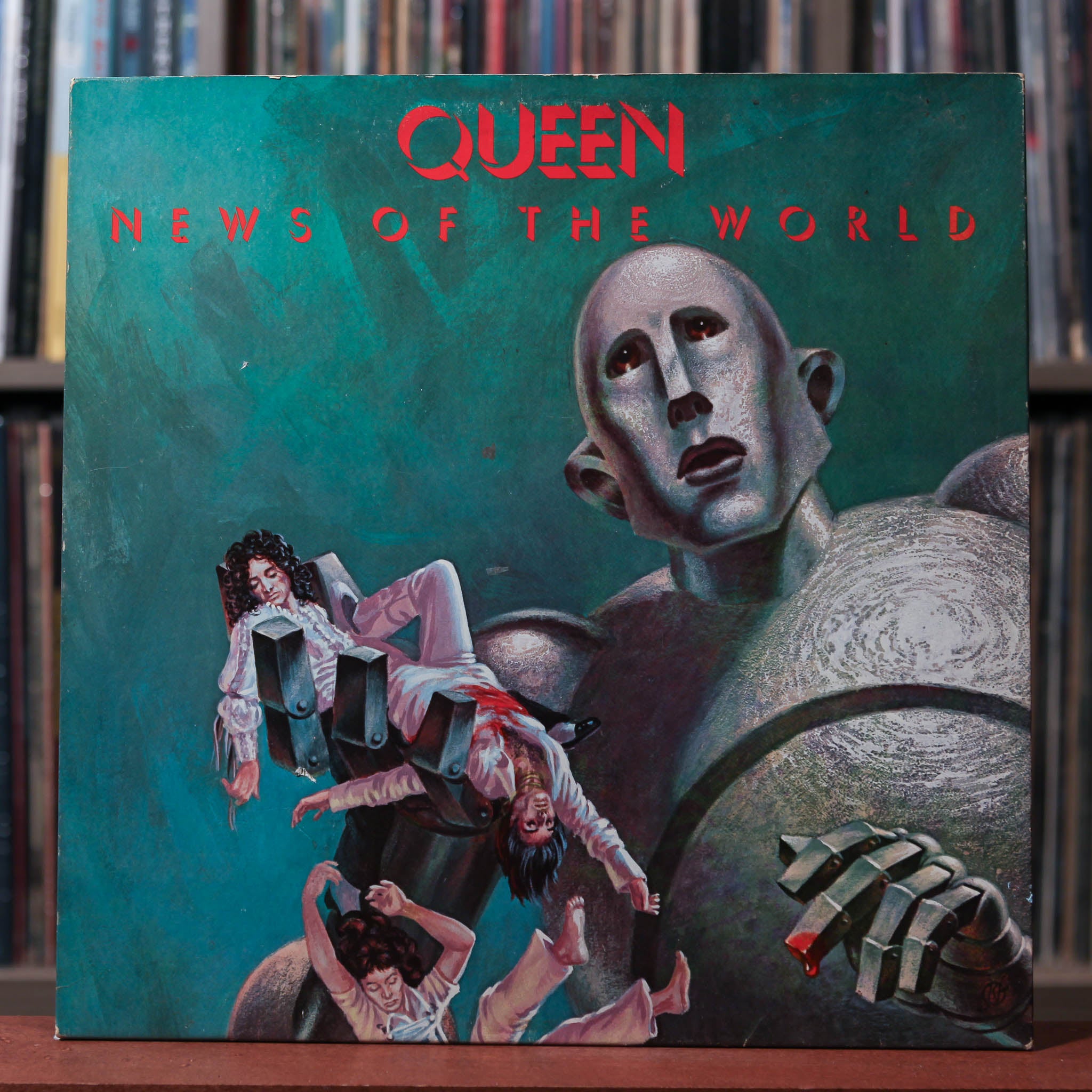 Queen - News Of The World - 1977 Elektra, VG/VG