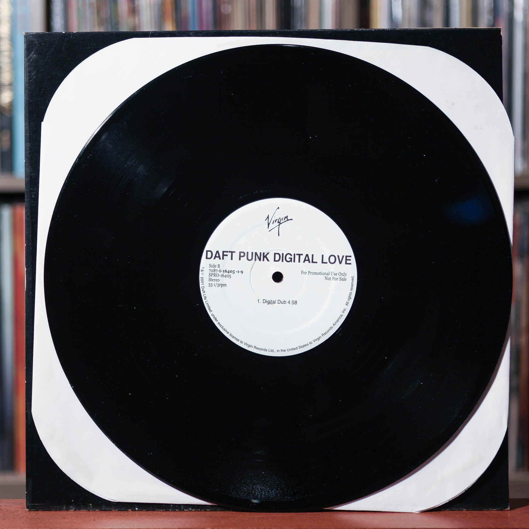 Daft Punk - Digital Love - 12 Single - Rare PROMO - 2001 Virgin, VG+/