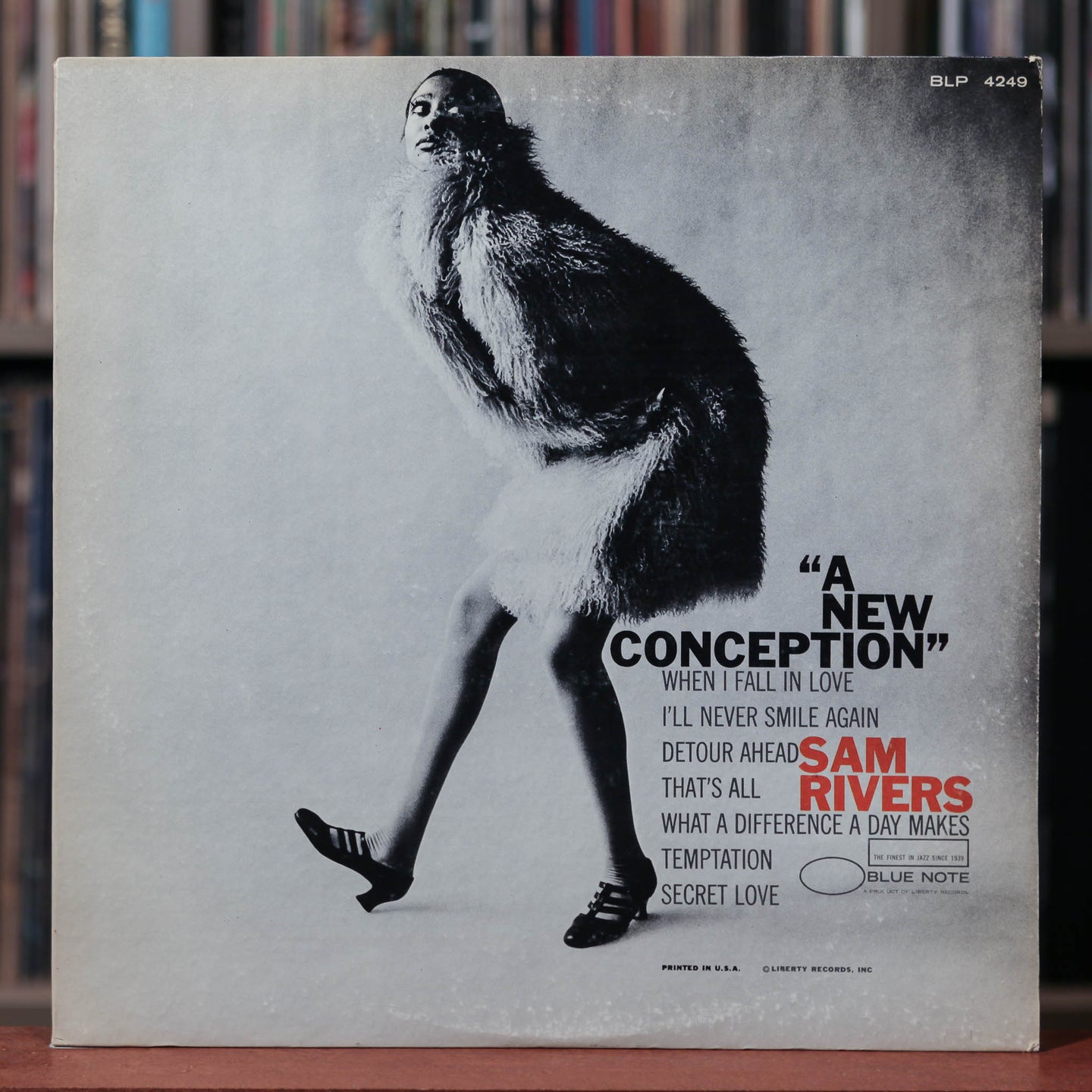 Sam Rivers - A New Conception - MONO - 1966 Blue Note, VG+/VG++
