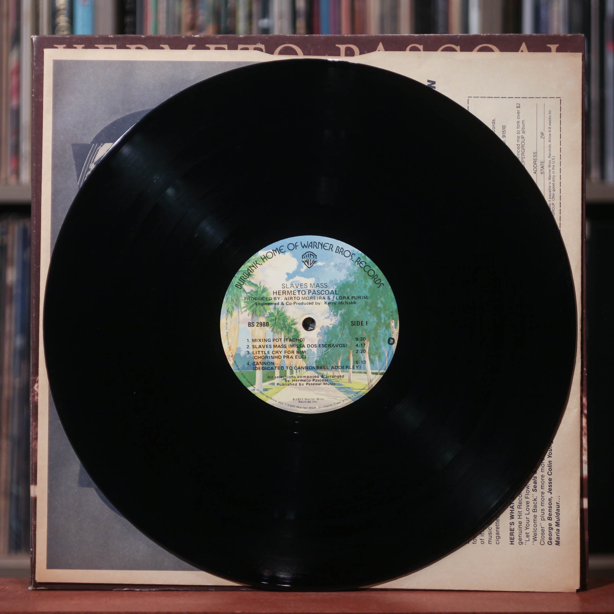 BRA盤77年Hermeto Pascoal/Slaves Mass レコード Hermeto Pascoal – Slaves Mass – Vinyl (Gatefold, LP, Album