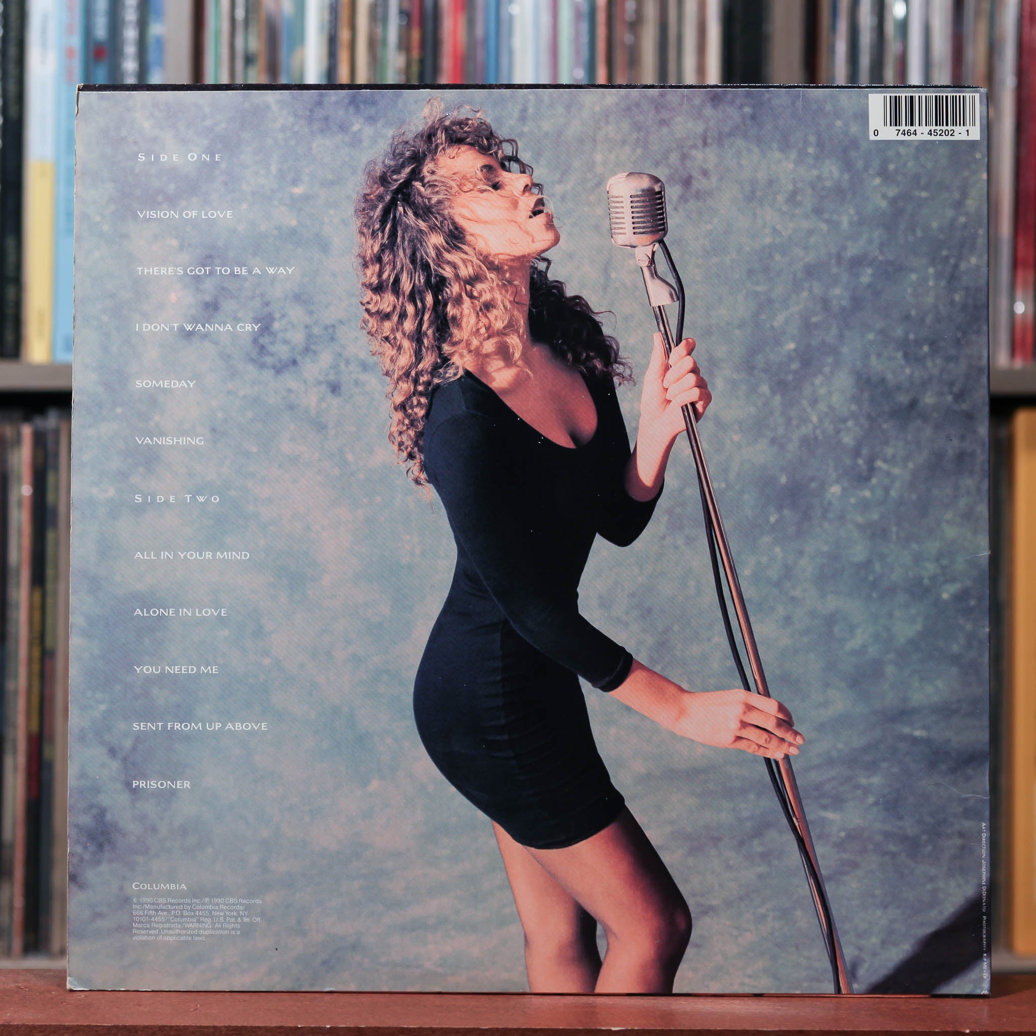 Mariah Carey - Mariah Carey - 1990 Columbia, VG+/VG