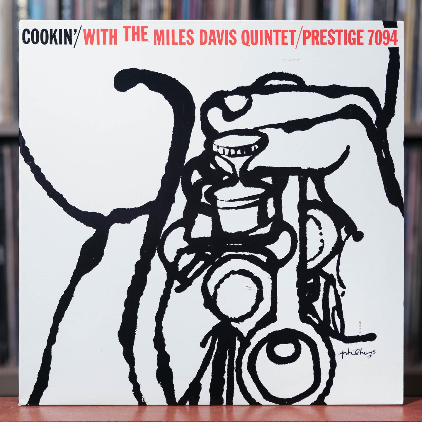 Miles Davis Quintet - Cookin' With The Miles Davis Quintet - 1984 Prestige, VG+/NM