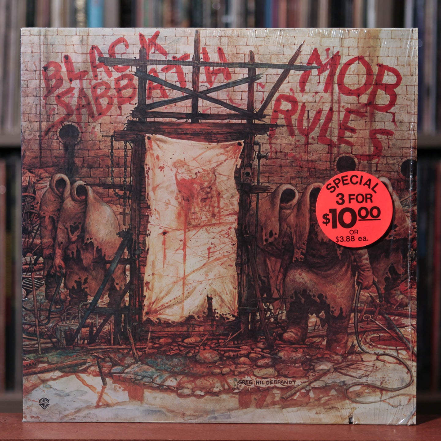 Black Sabbath - Mob Rules - 1981 Warner Bros, VG+/VG+