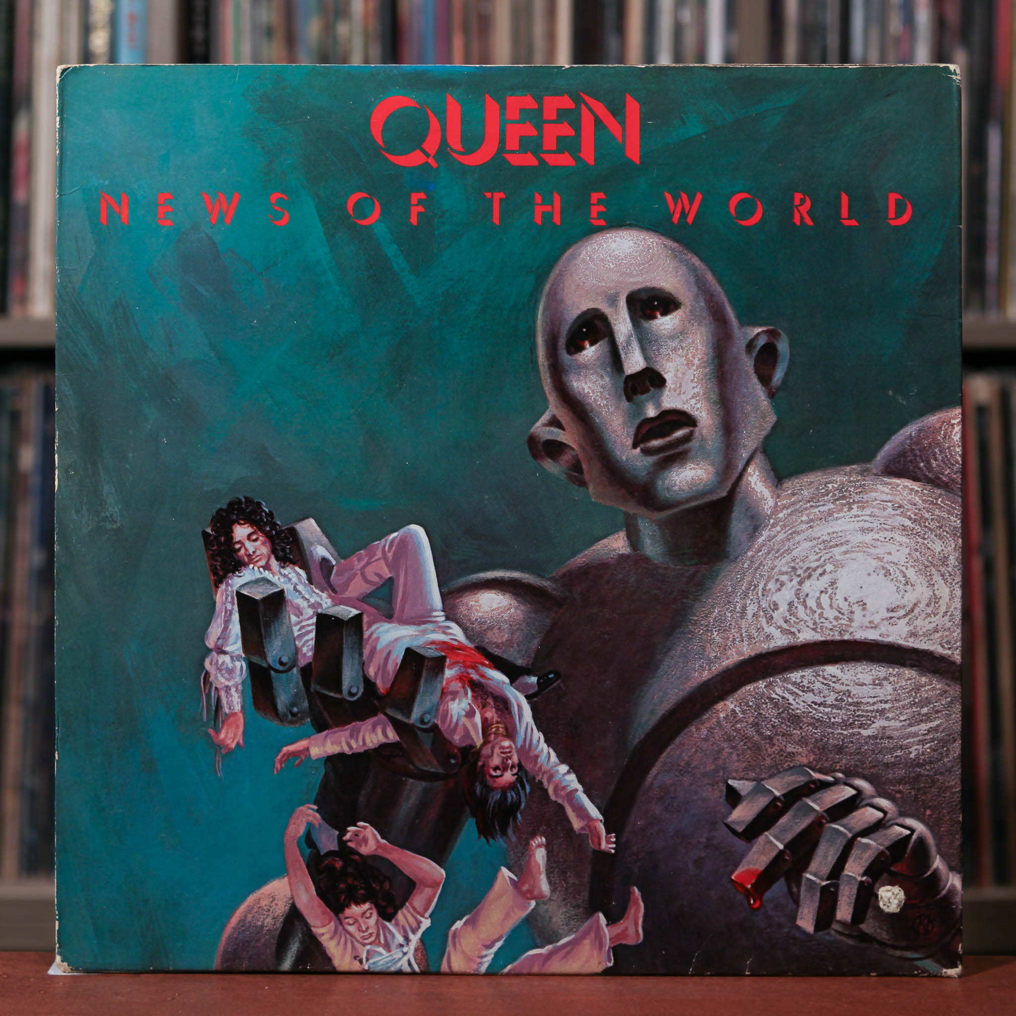 Queen - News Of The World - 1976 Elektra, VG/VG