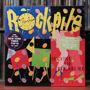 Rockpile - Seconds of Pleasure - 1980 Columbia, SEALED