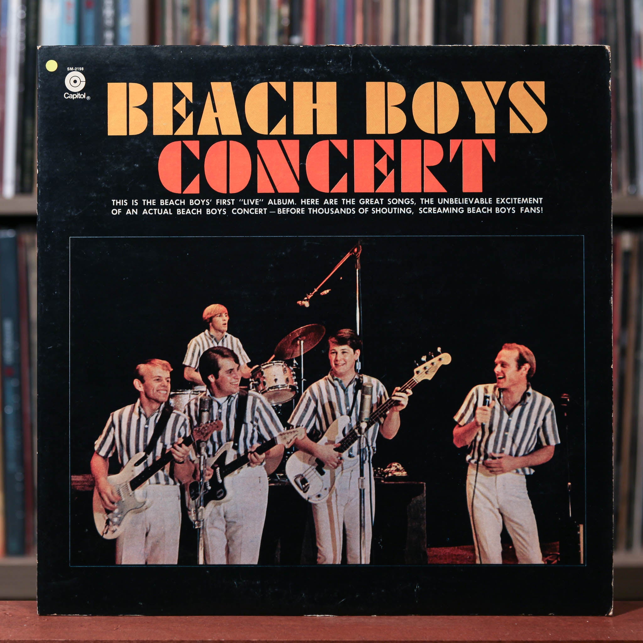 The Beach Boys - Concert - 1976 Capitol Records, VG+/VG