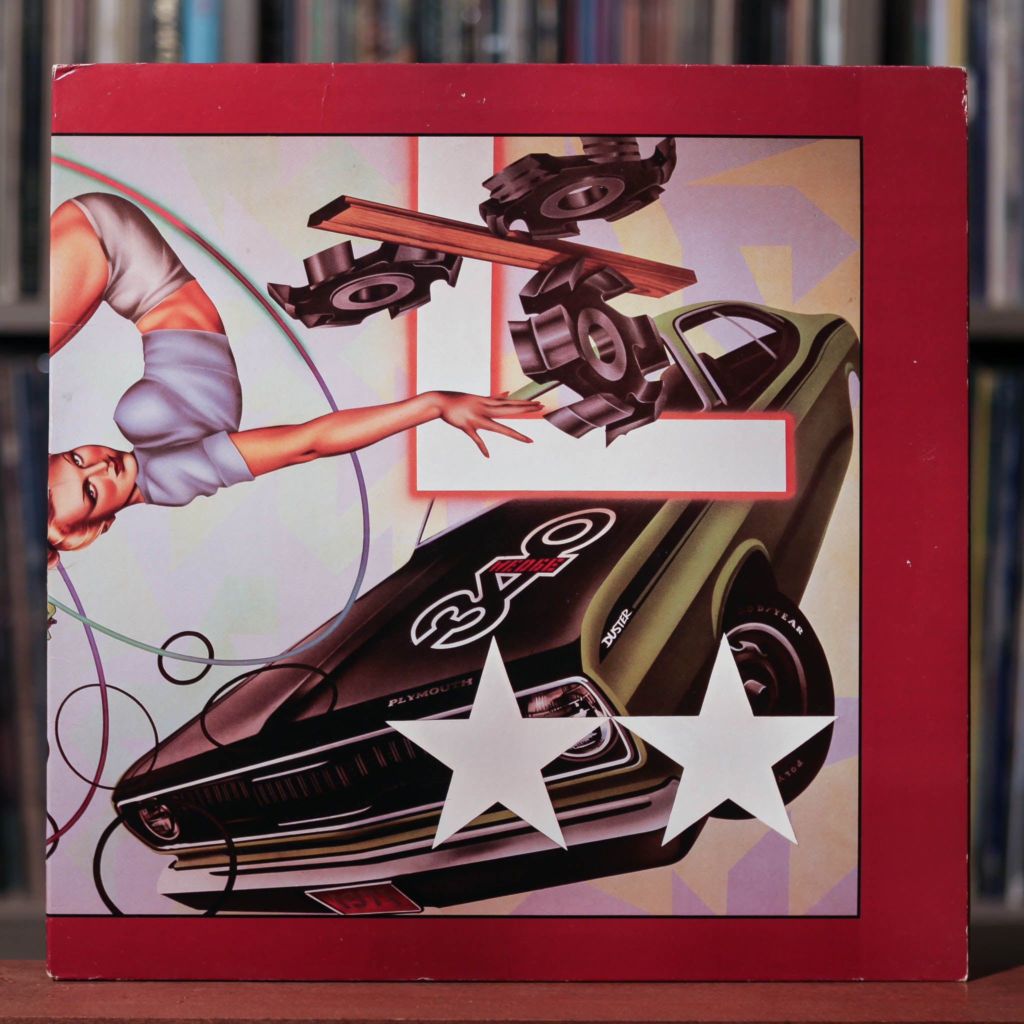 The Cars - Heartbeat City - 1984 Elektra, VG+/EX