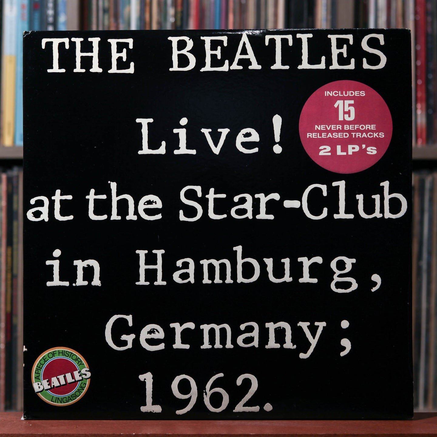 The Beatles - Live! At The Star-Club In Hamburg, Germany 1962. - 2LP - 1977 Lingasong - VG+/EX
