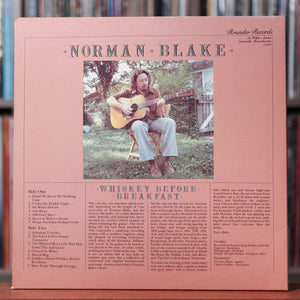 Norman Blake - Whiskey Before Breakfast - 1976 Rounder Records, VG+/VG+