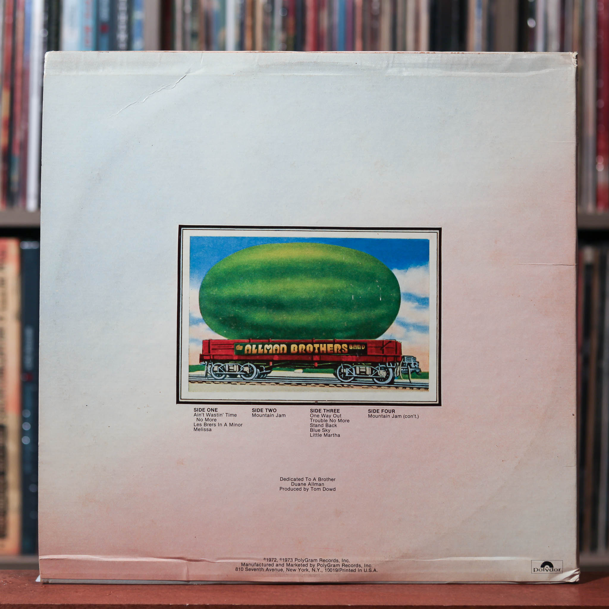 The Allman Brothers Band - Eat A Peach -2LP 1980's Polydor, VG/VG+