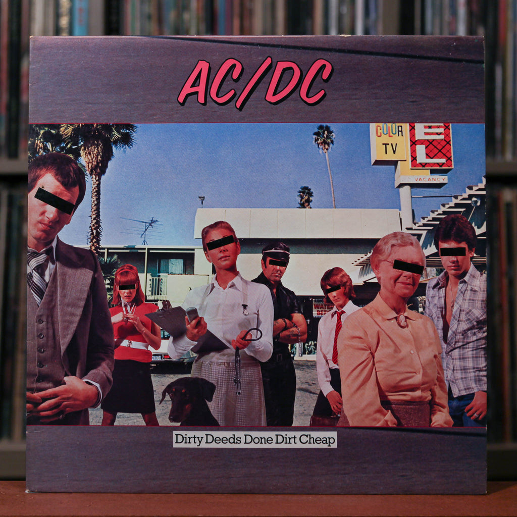 DIRTY LOOKS クールフロム ザワイアー 32XD993 AC/DC 系 AC/DC - Dirty Deeds Done Dirt Cheap - 1981 Atlantic, VG+/EX
