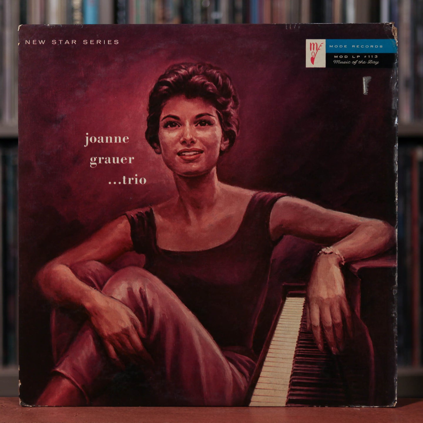 Joanne Grauer Trio - Self-Titled - 1957 Mode, VG/VG+