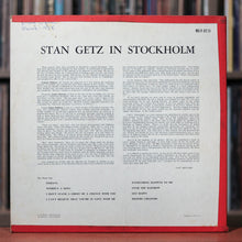 Load image into Gallery viewer, Stan Getz - In Stockholm - 1958 Verve, VG/VG
