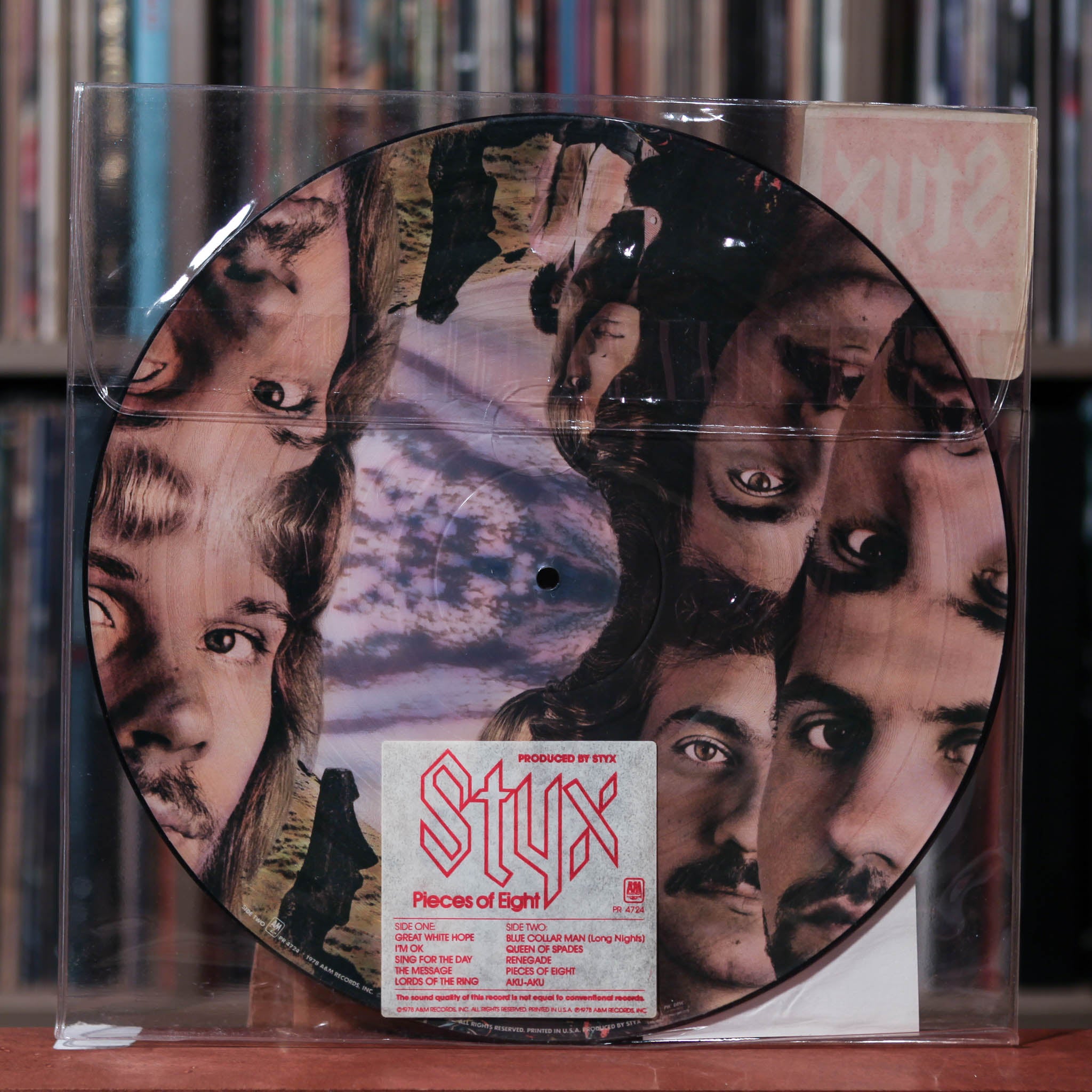Styx - 2 Album Bundle - Picture Disc/Translucent Gold Vinyl - Pieces O