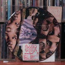 Load image into Gallery viewer, Styx - 2 Album Bundle - Picture Disc/Translucent Gold Vinyl - Pieces Of Eight - A&amp;M, EX/EX
