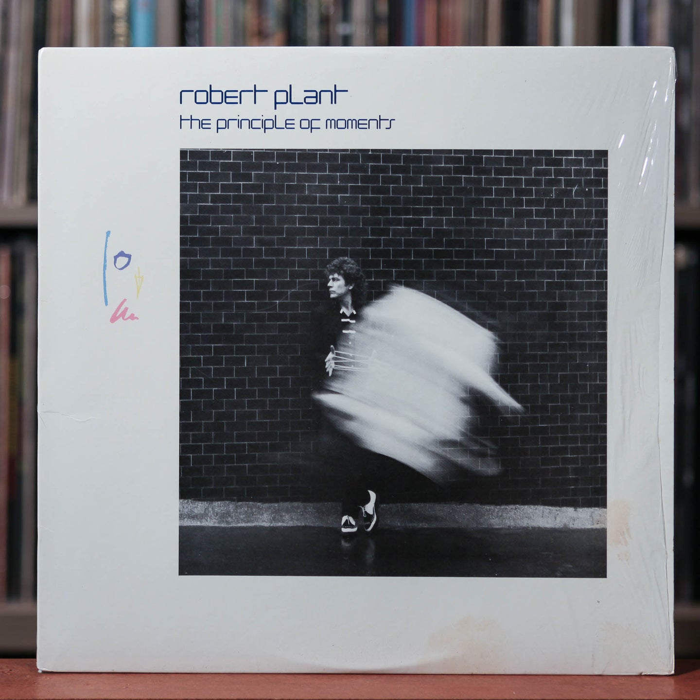 Robert Plant - The Principle Of Moments - 1983 Atlantic, EX/EX w/Shrink