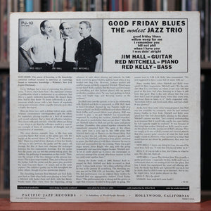 The Modest Jazz Trio - Good Friday Blues - MONO - 1960 Pacific Jazz, VG/VG+