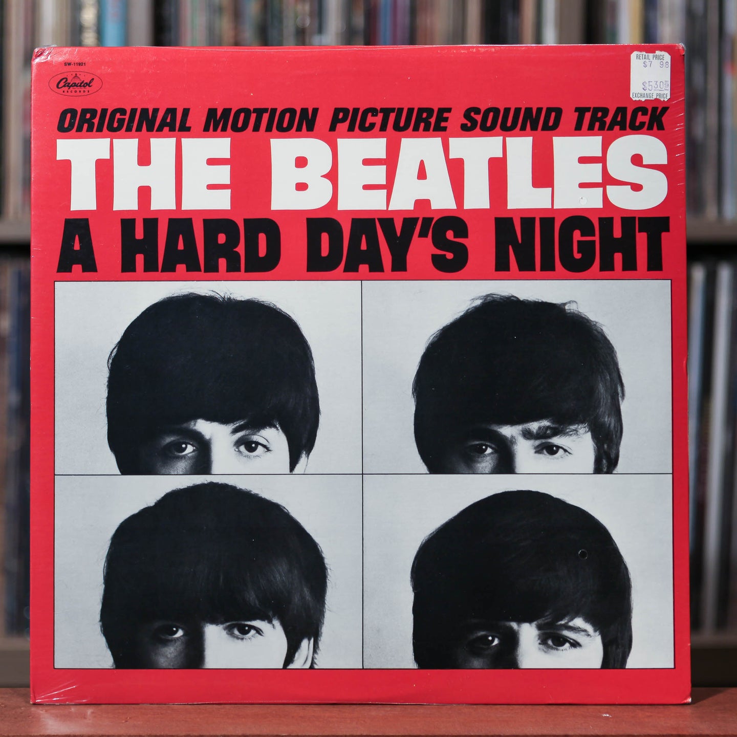 The Beatles - A Hard Day's Night - 1980 Capitol, SEALED