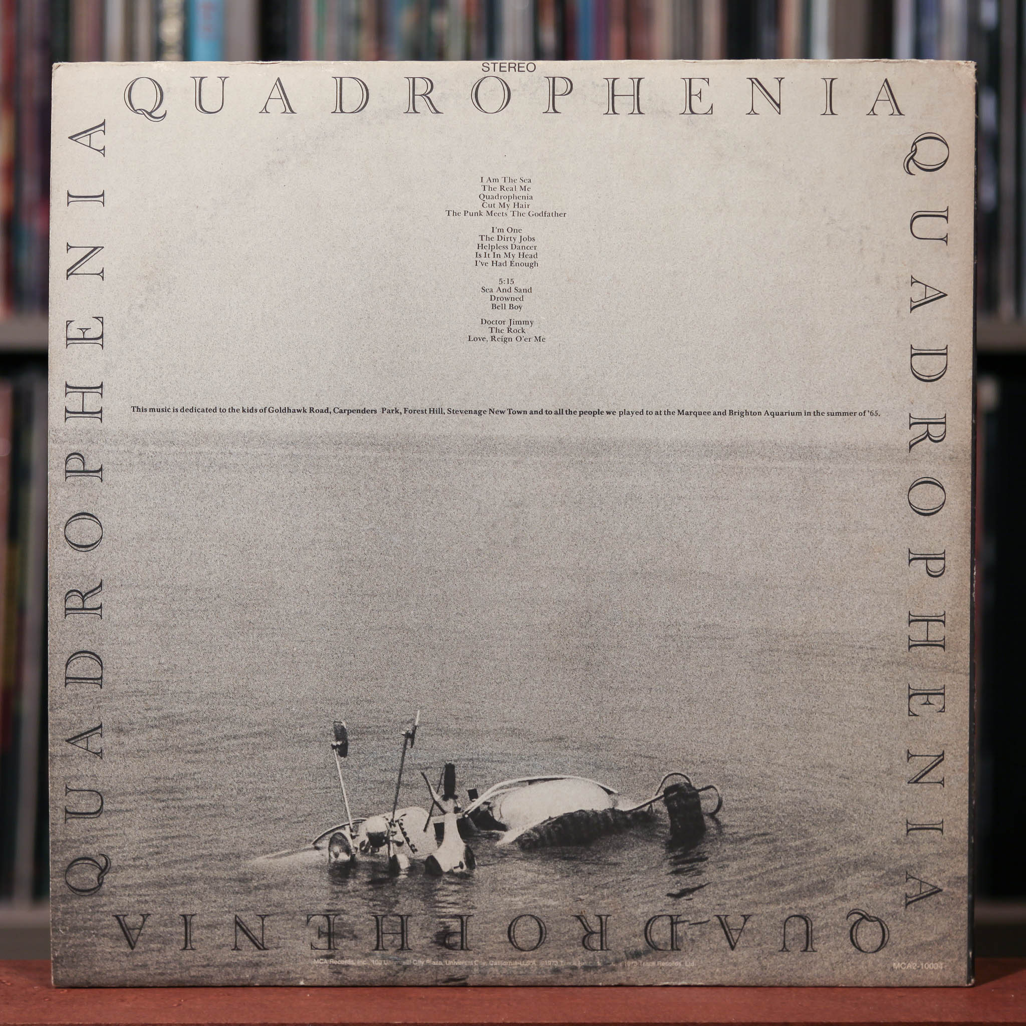 The Who - Quadrophenia - 2LP - 1973 Track, VG+/VG