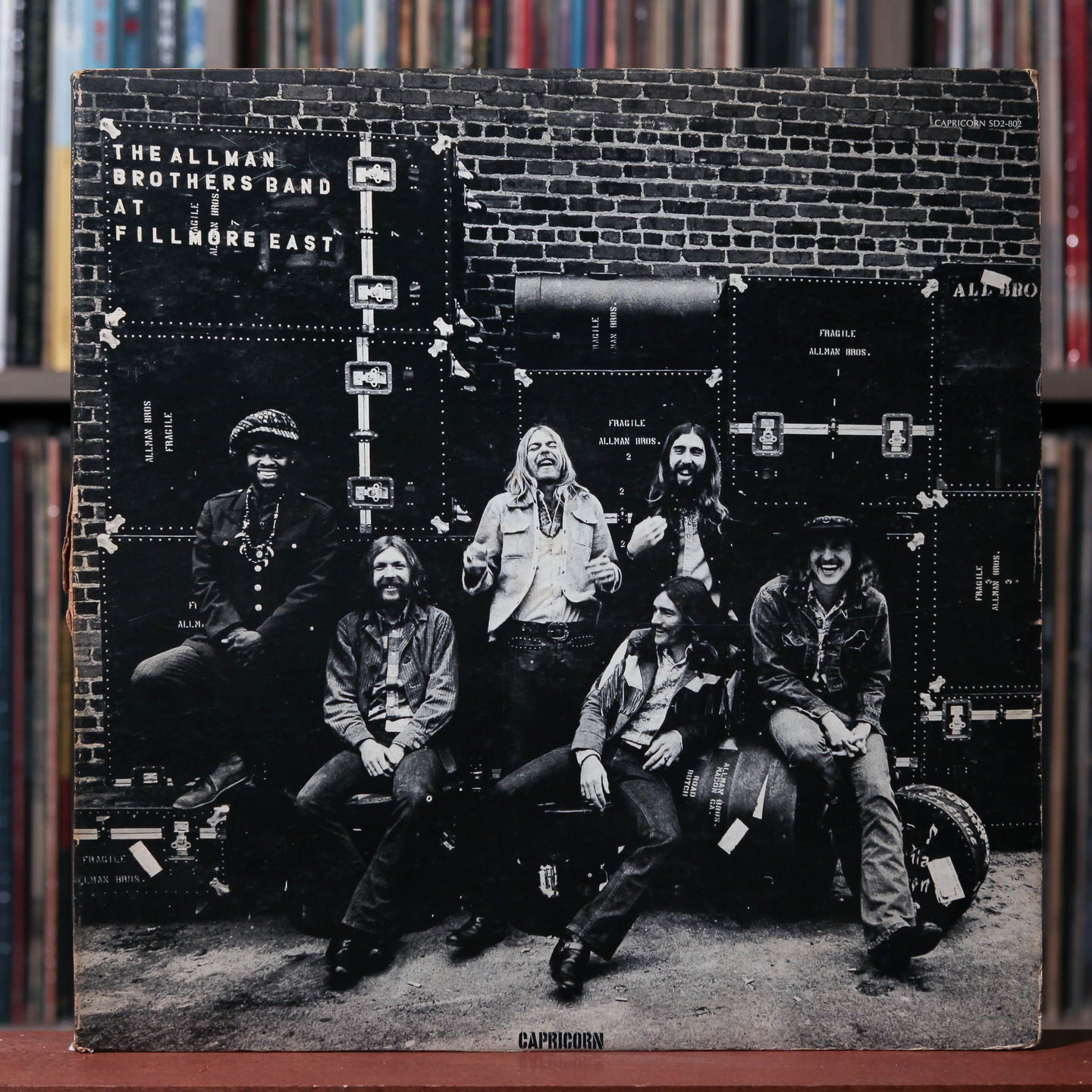 The Allman Brothers Band - The Allman Brothers Band At Fillmore East - 2LP 1971 Capricorn Records, VG/VG