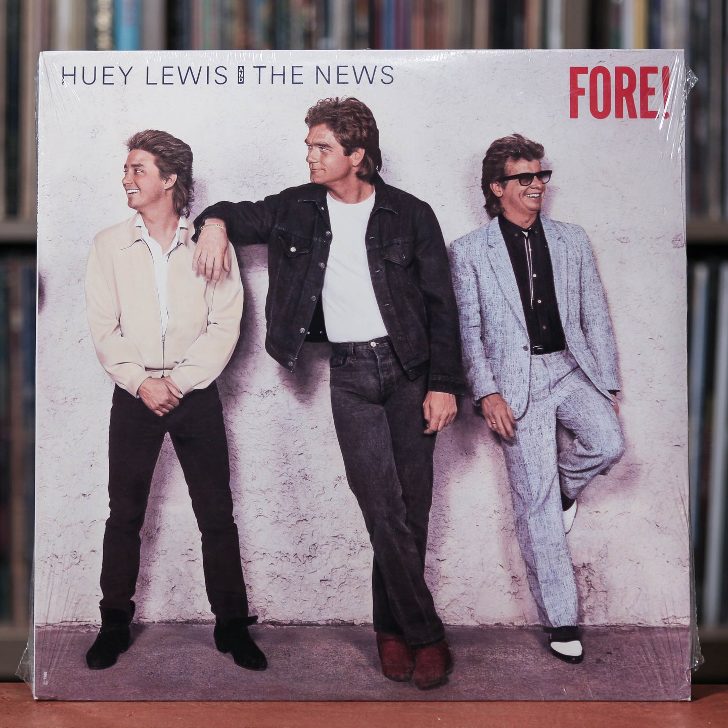 Huey Lewis And The News - Fore! - 1986 Chrysalis, SEALED