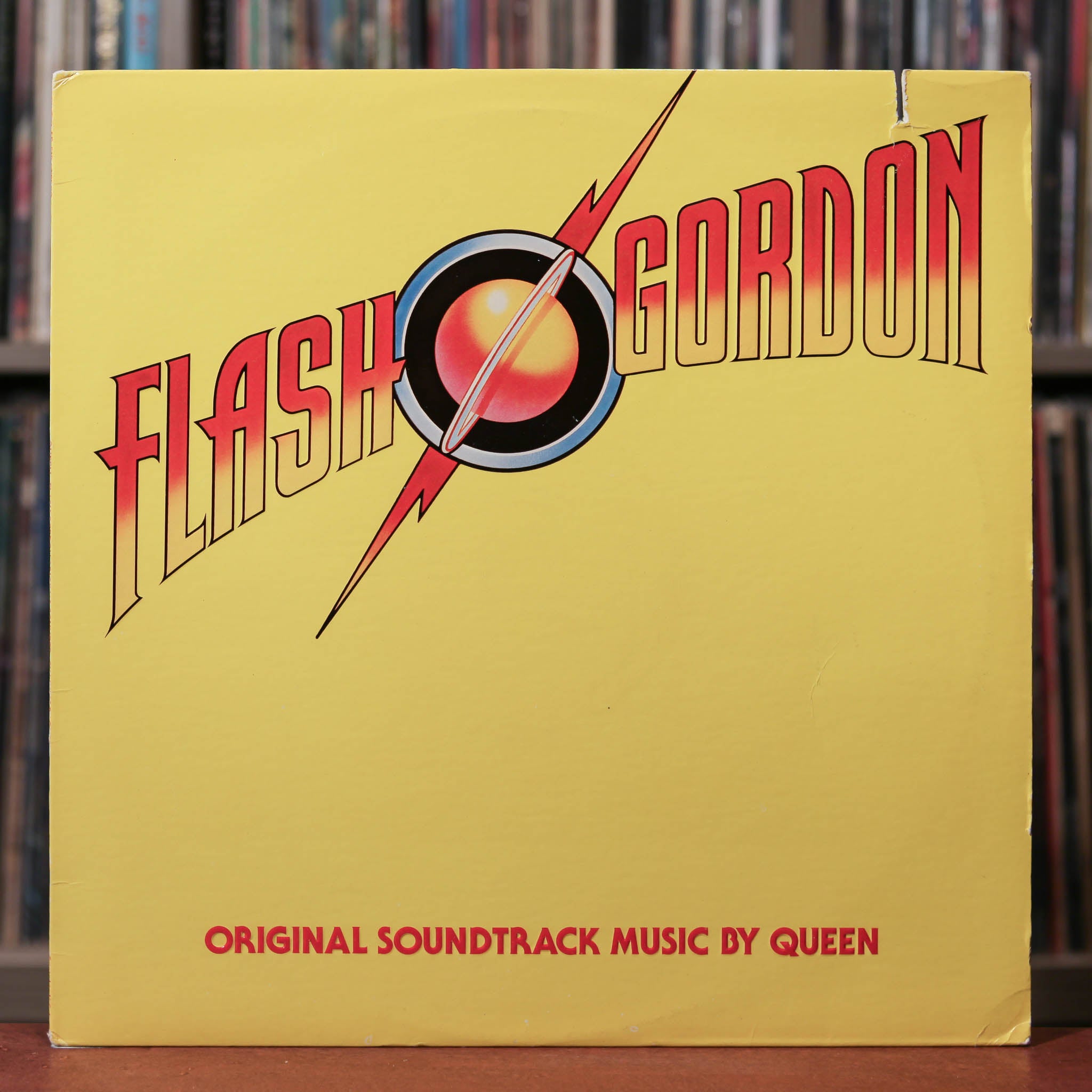 Queen - Flash Gordon (Original Soundtrack Music) - 1980 Elektra, VG+/S