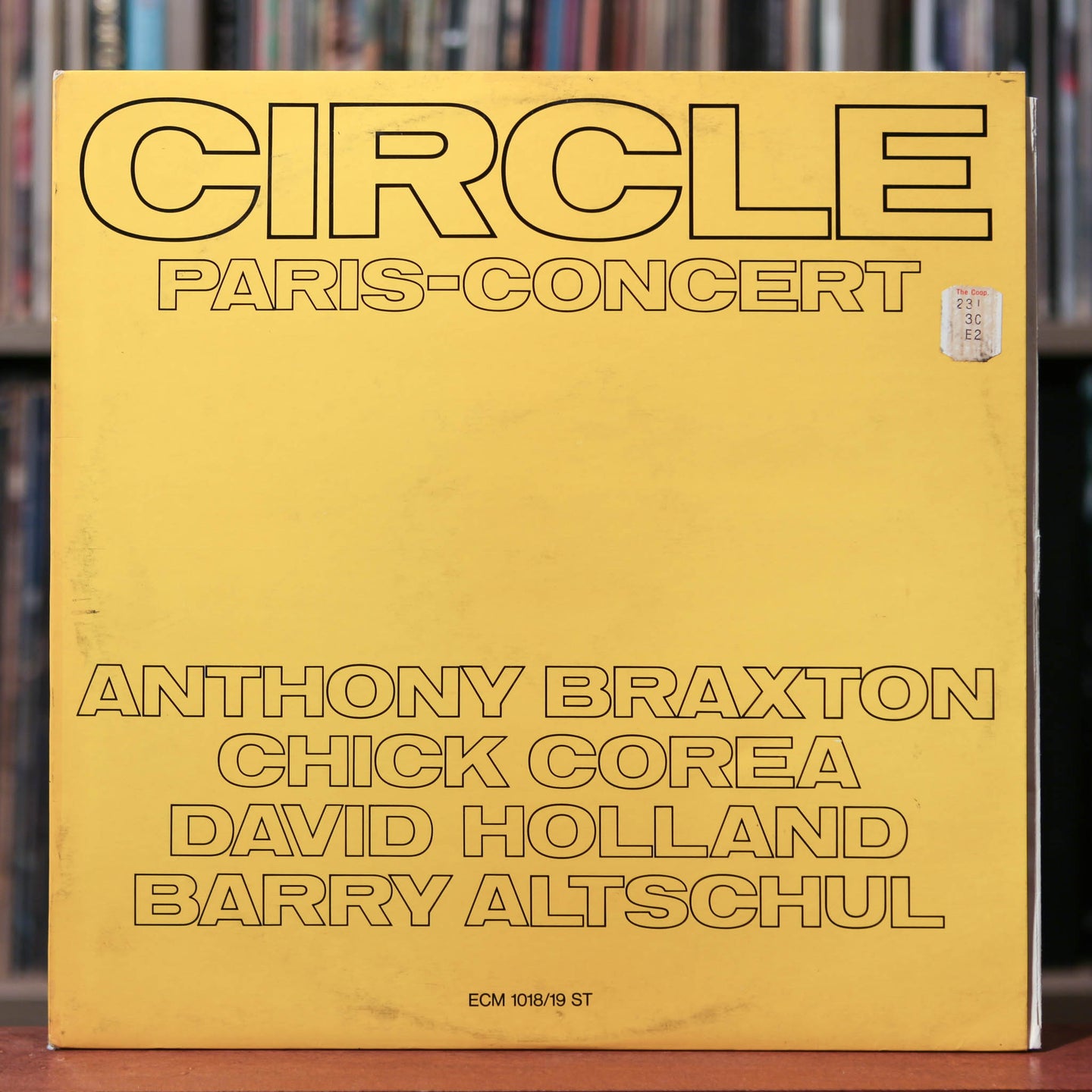 Chick Corea / David Holland / Anthony Braxton /Barry Altschul - Circle Paris-Concert - 1972 ECM Germany - VG+/EX