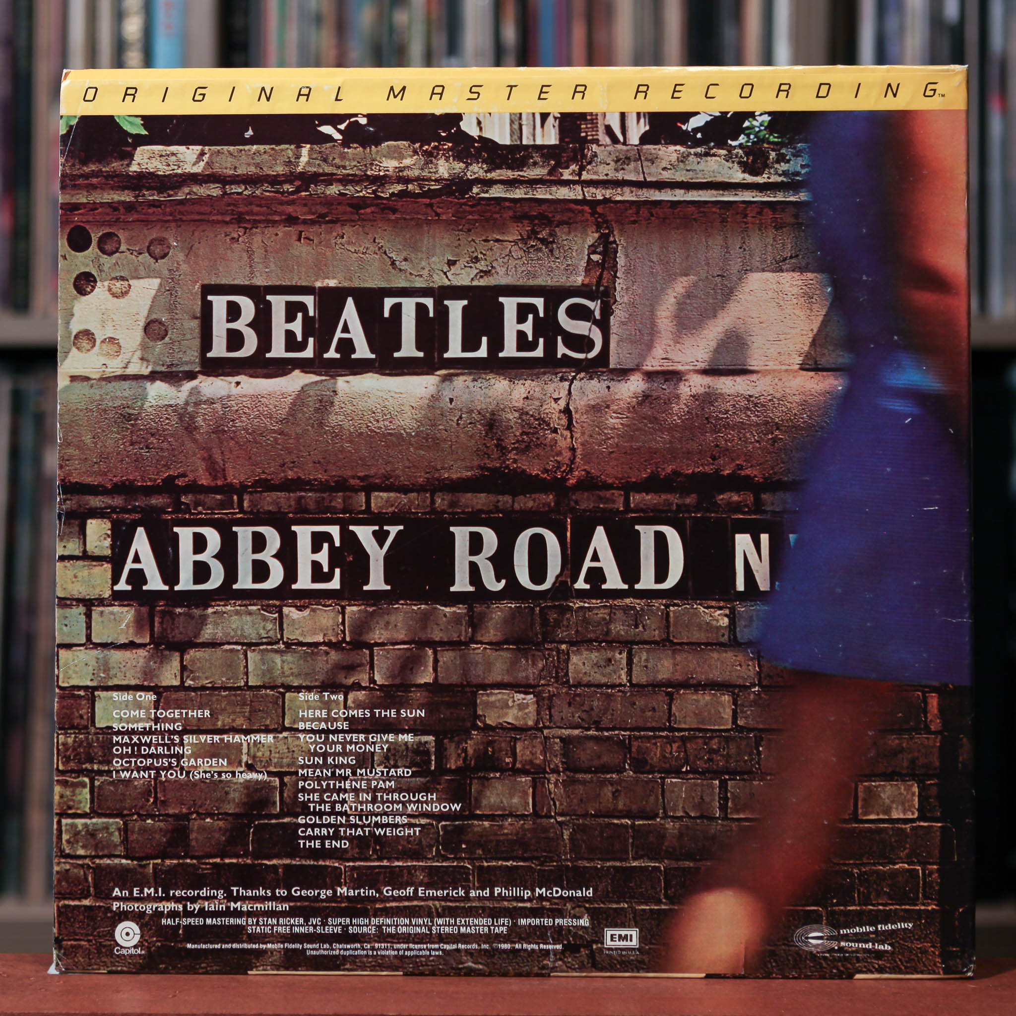 The Beatles - Abbey Road - MFSL 1-023, 1980 Mobile Fidelity Sound Lab,
