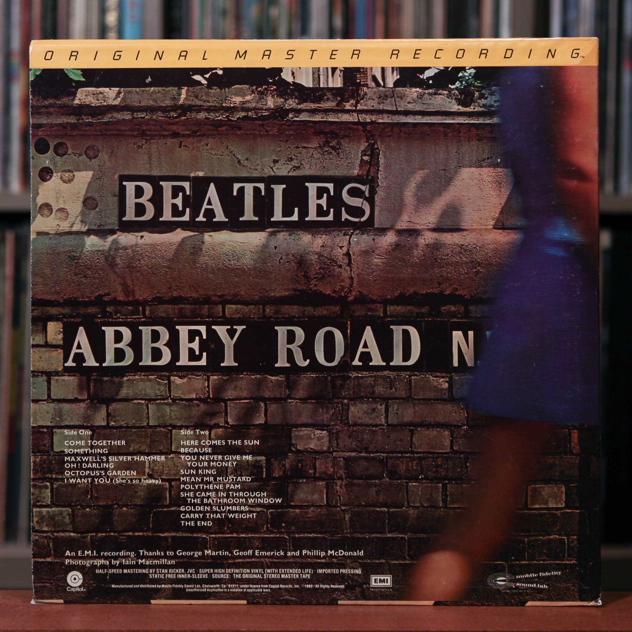 The Beatles - Abbey Road - MFSL 1-023, 1980 Mobile Fidelity Sound Lab,