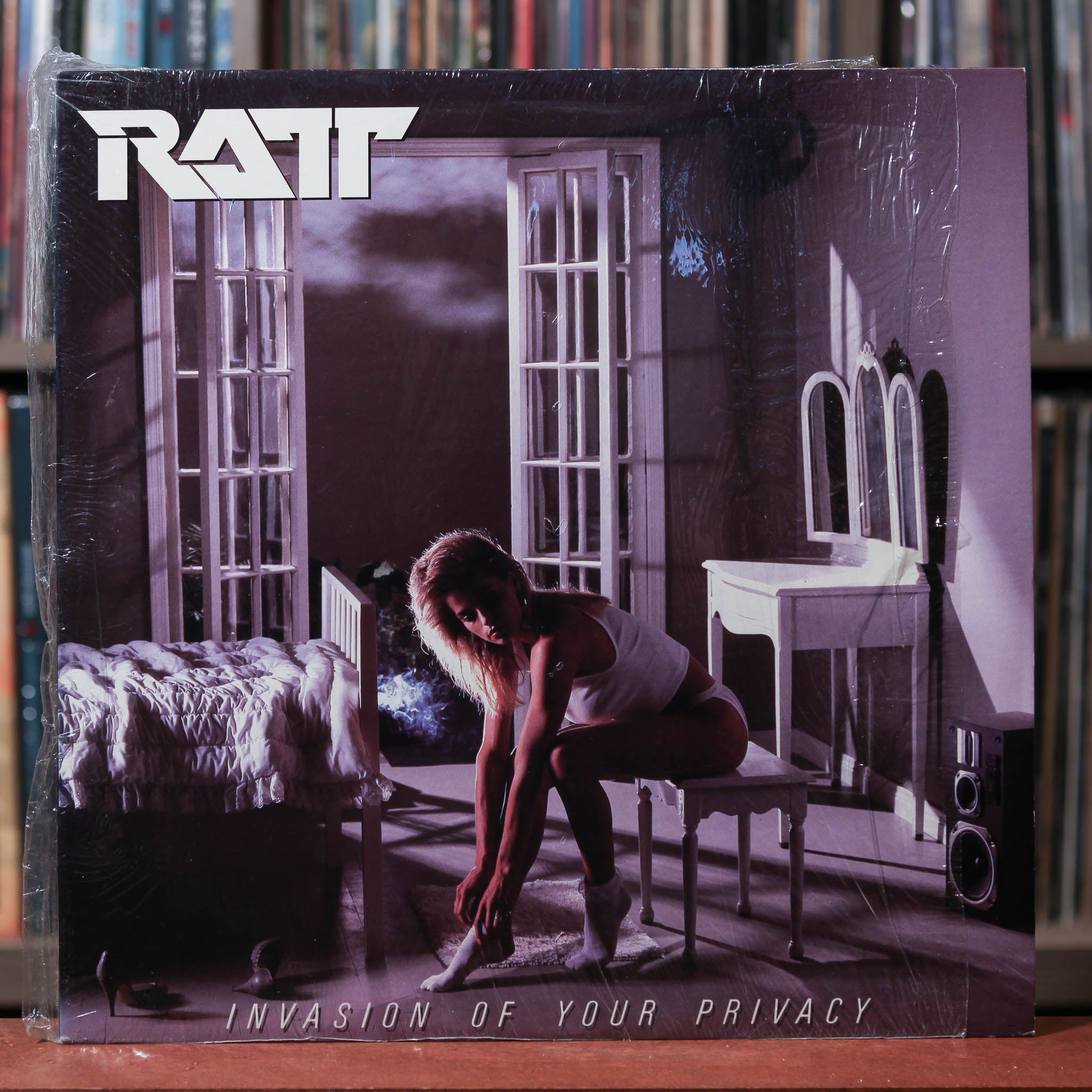 RATT Invasion of Your Privacy レコード Ratt Invasion of Your Privacy LP (Black, Grey & White Vinyl)