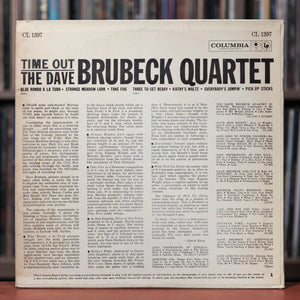 The Dave Brubeck Quartet - Time Out - 1965 Columbia, VG+/VG