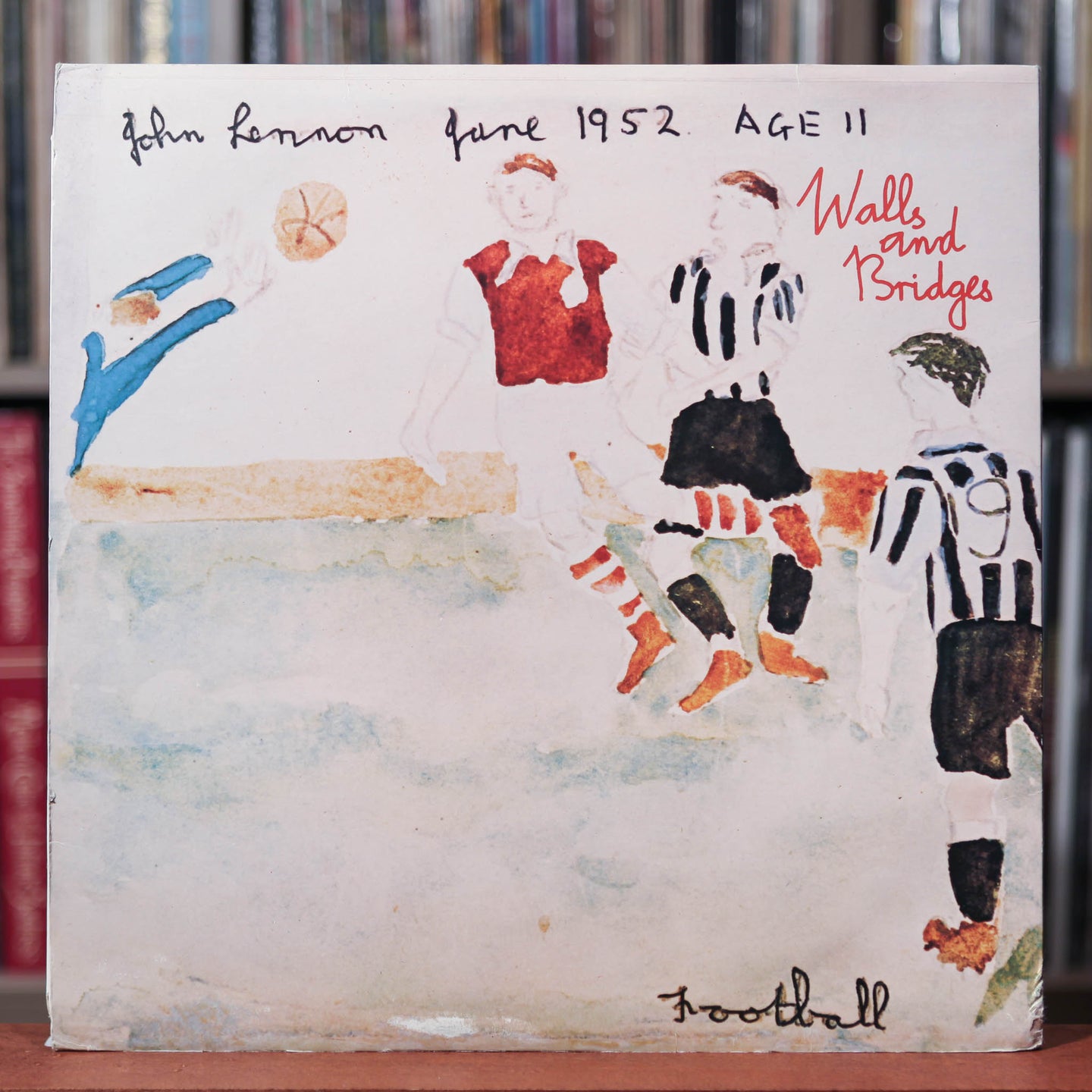 John Lennon - Walls And Bridges - UK Import - 1974 Apple, VG+/VG+
