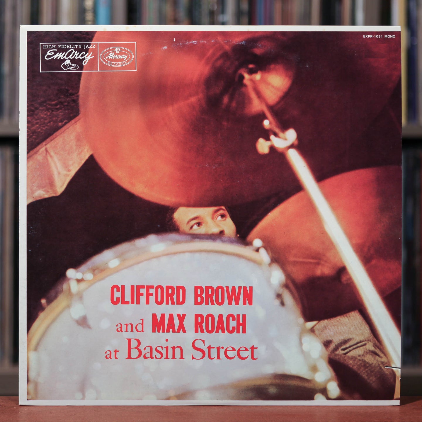 Clifford Brown And Max Roach - At Basin Street - 1970's Mercury, EX/EX