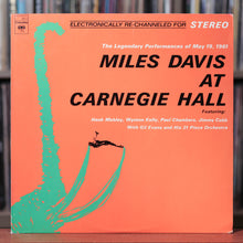 Load image into Gallery viewer, Miles Davis - Miles Davis At Carnegie Hall - 1990&#39;s Columbia, VG+/NM

