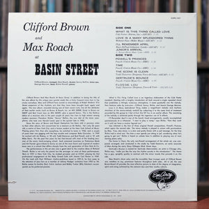 Clifford Brown And Max Roach - At Basin Street - 1970's Mercury, EX/EX