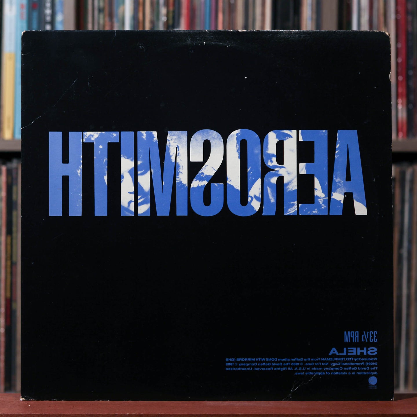 Aerosmith - Shela - PROMO 1985 Geffen Records, VG/EX