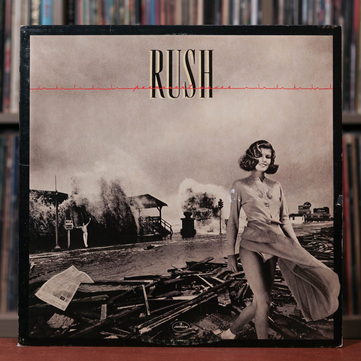 Rush - Permanent Waves - 1980 Mercury, VG+/Strong VG