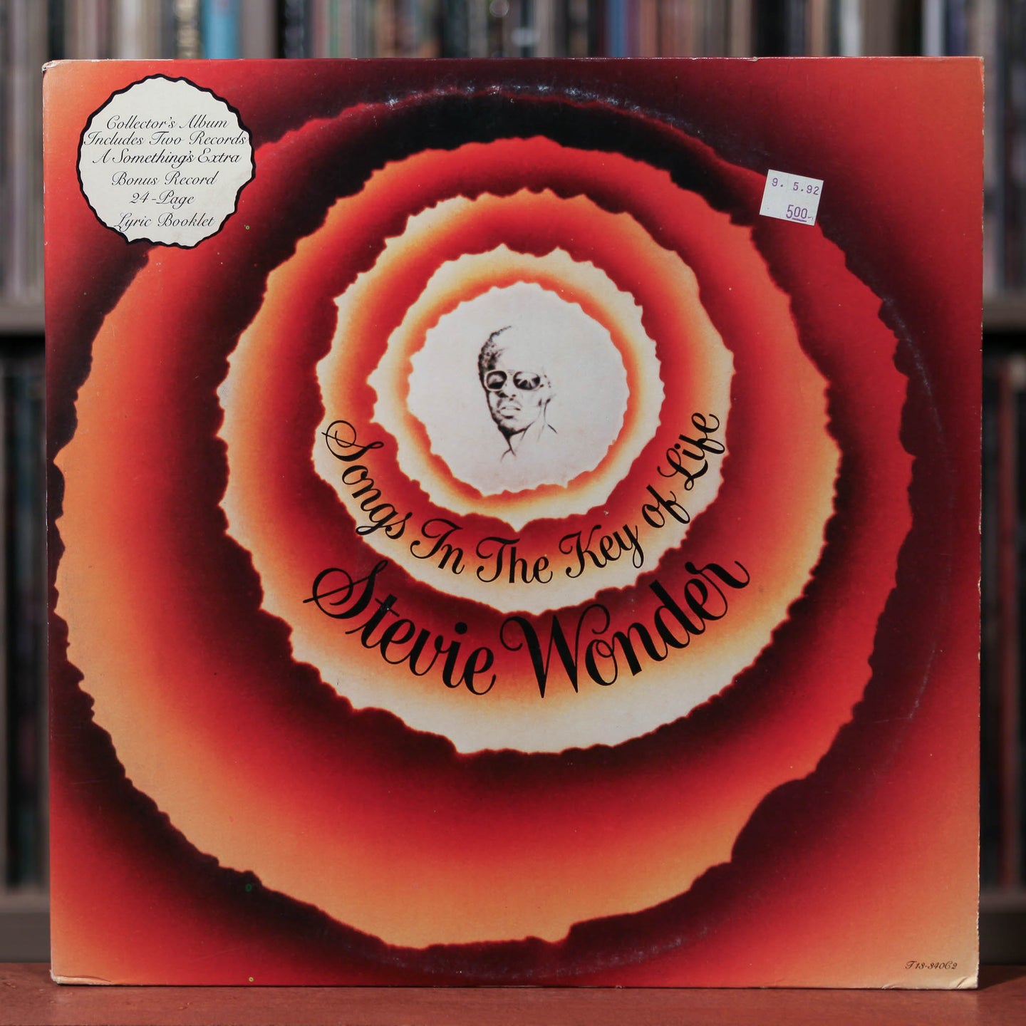 Stevie Wonder - Songs In The Key Of Life - 2LP - 1976 Tamla, VG+/VG w/ 7