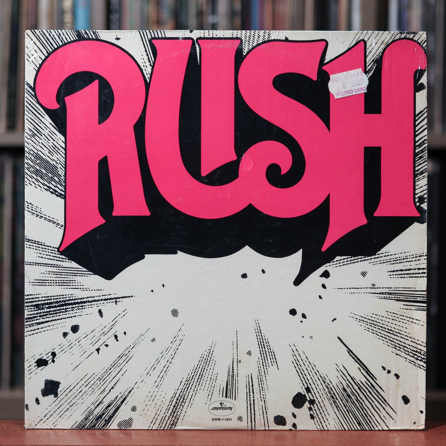 Rush - Self-Titled - 1976 Mercury, EX/VG w/Shrink