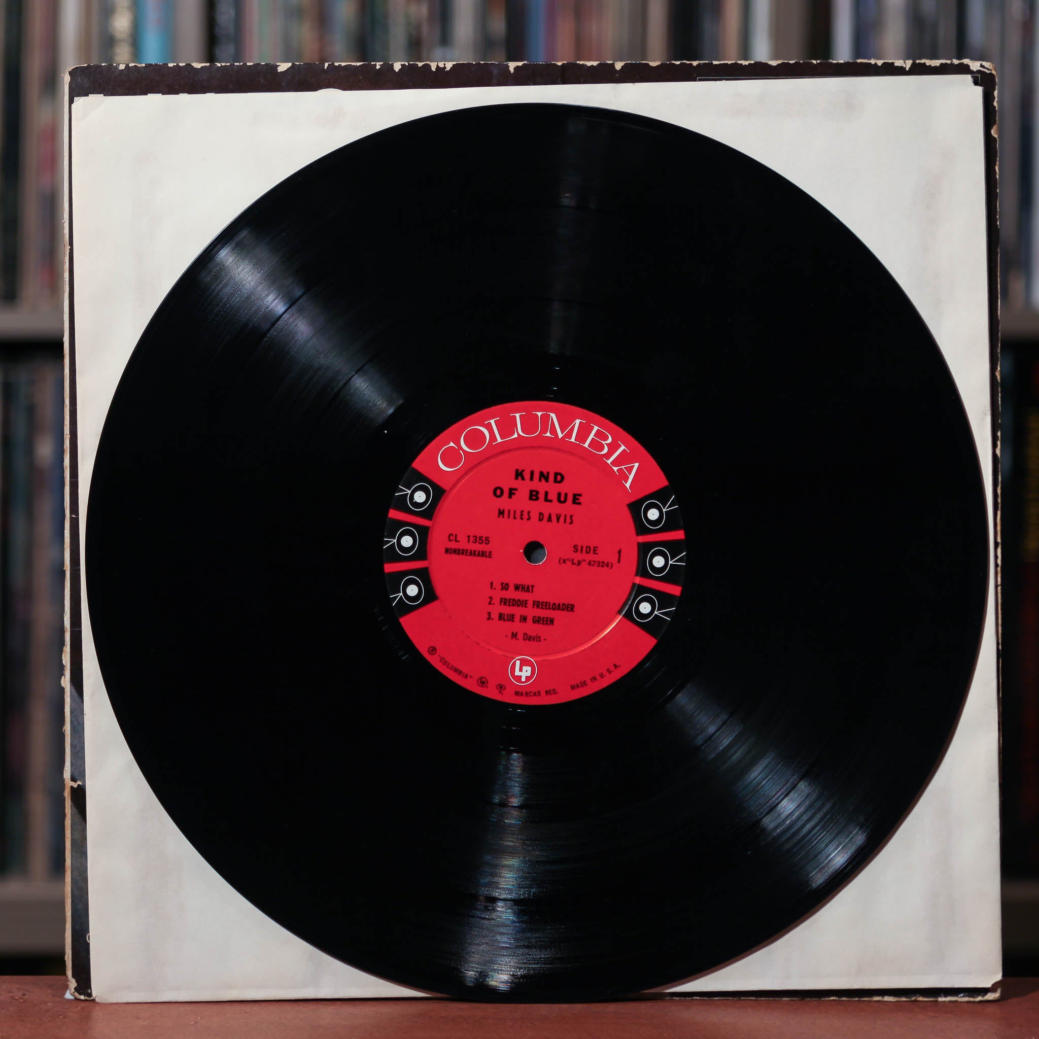 Miles Davis - Kind Of Blue - MONO - 6 Eye -1961 Columbia, VG/VG