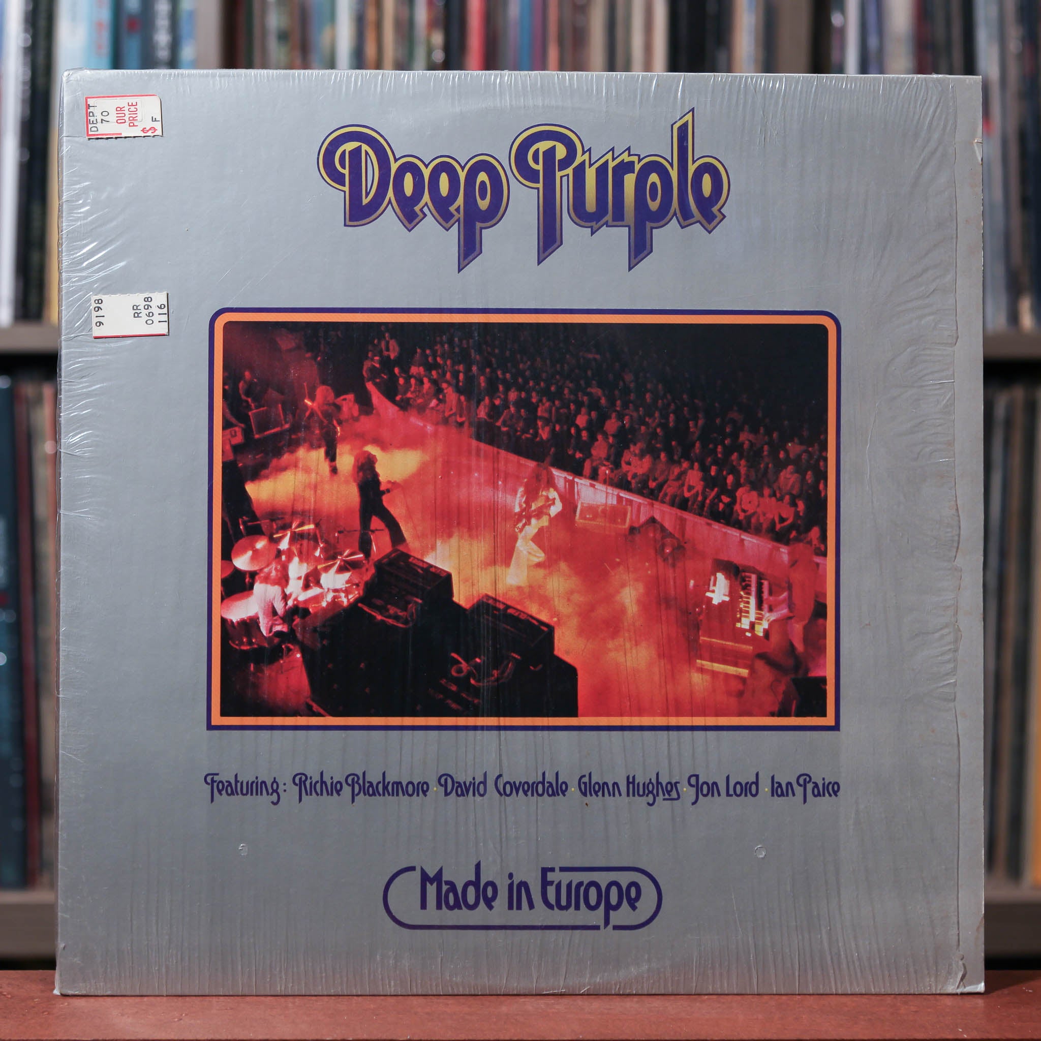 Deep Purple - Made In Europe - 1976 Warner Bros. Records, EX/VG+ w/SHR