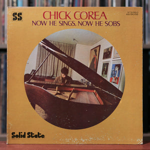 Chick Corea - Now He Sings, Now He Sobs - 1968 Solid State - VG/VG+
