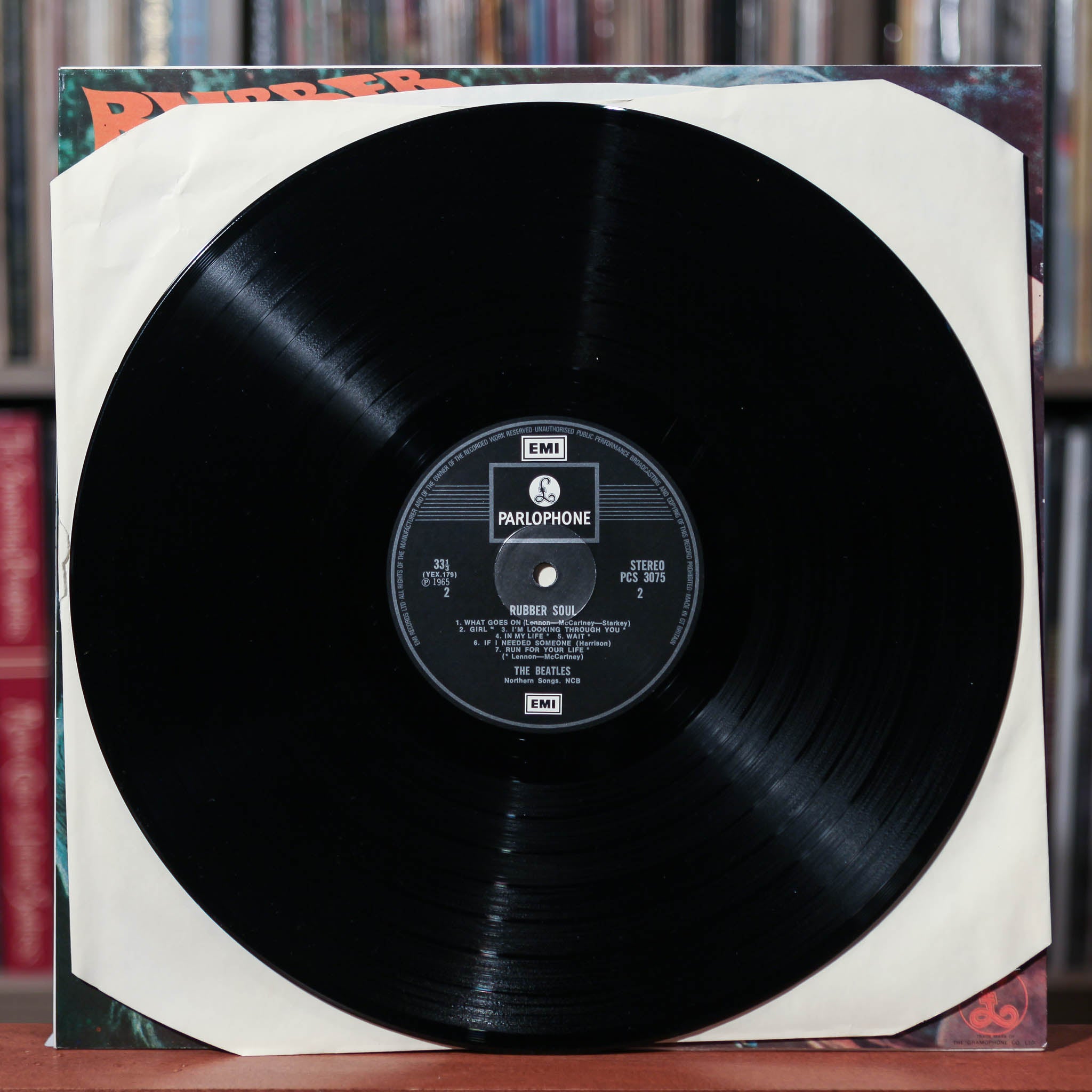 The Beatles - Rubber Soul - UK Import - 1976 Parlophone, EX/VG+