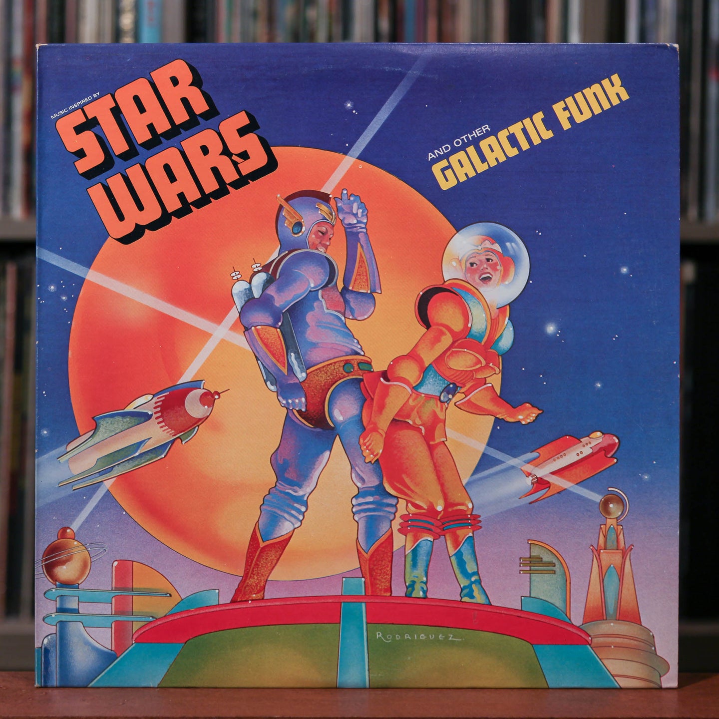 Star Wars - Star Wars and Other Galactic Funk - Canada - 1977 Millennium, VG+/VG+