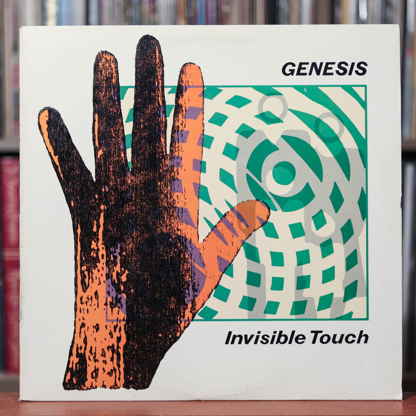Genesis  - Invisible Touch - 1986 Atlantic, VG+/EX