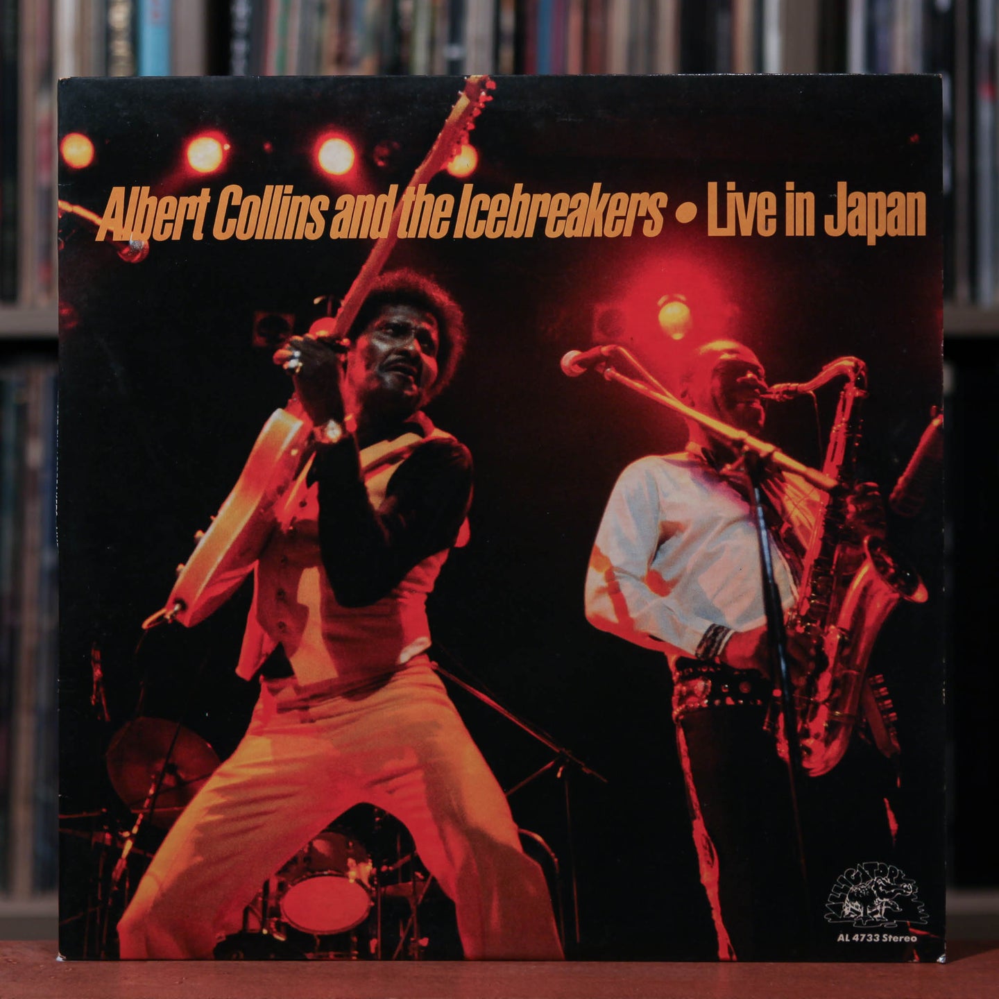 Albert Collins and the Ice Breakers - Live in Japan - 1984 Alligator - VG+/VG+